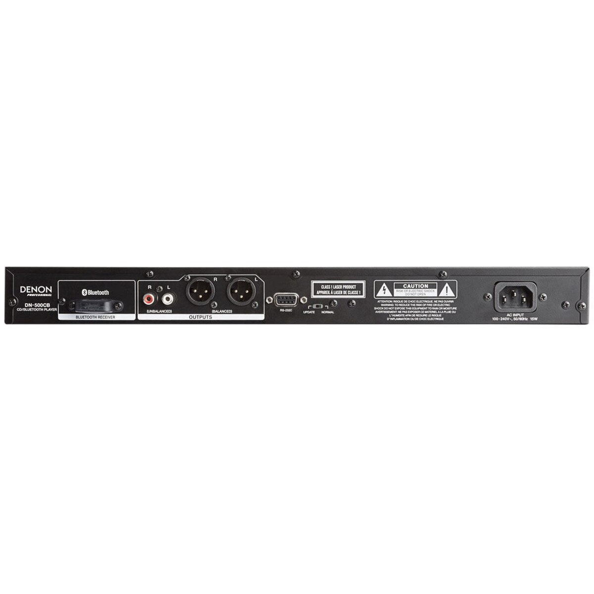 Denon DN500CB Rack Mount CD / Bluetooth Media Player